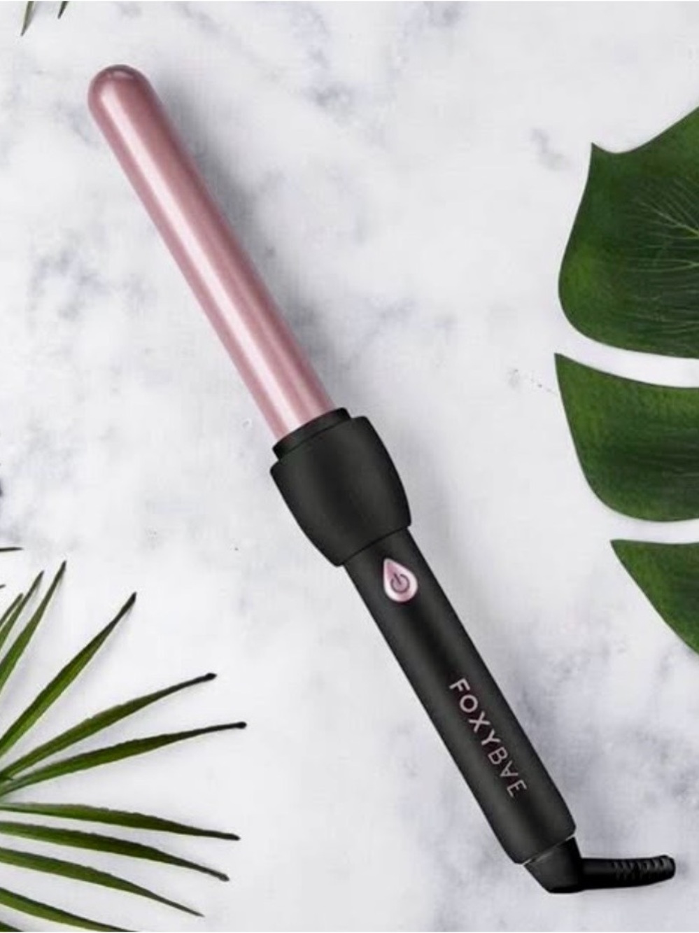 Foxy Bae professional rose gold curling wand